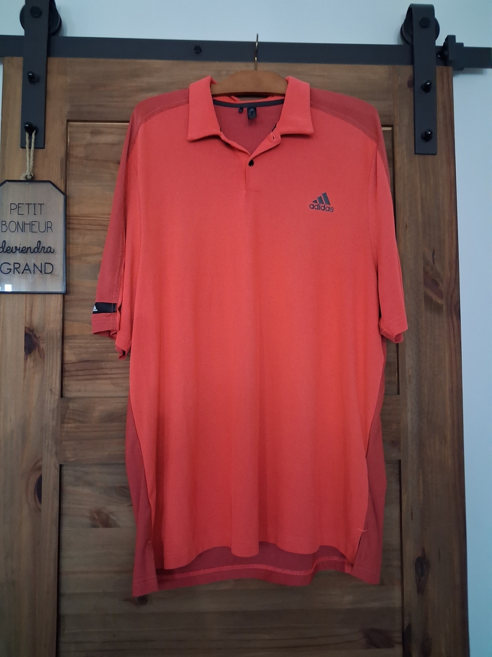 Adidas Aero Sport short-sleeve performance golf or tennis polo shirt XL - Picture 2 of 9